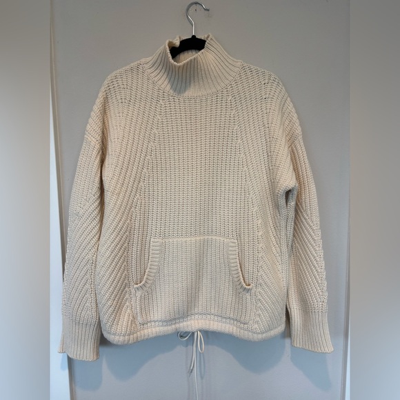J. Crew Sweaters - J. Crew Off-White 100% Wool Knit Sweater